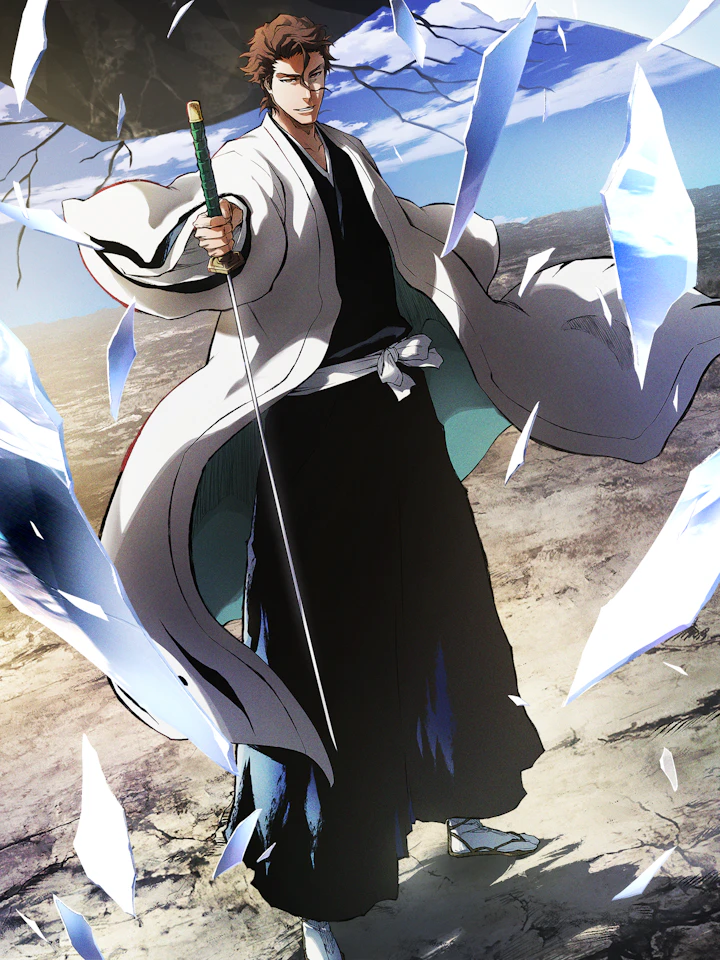 Official Sosuke Aizen reveal art