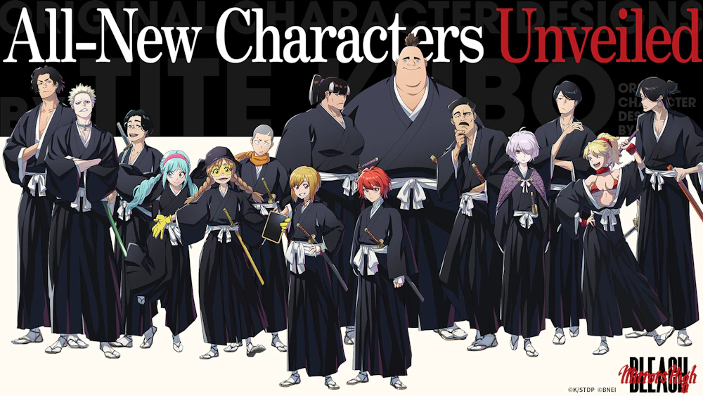 Bandai Namco’s announcement artwork showing fifteen new story characters
