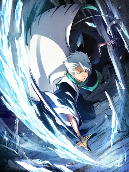 Official [Squad 10 Captain] Toshiro Hitsugaya illustration