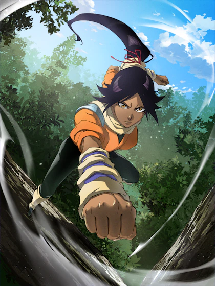 Official [Flash Master] Yoruichi Shihoin promotional art